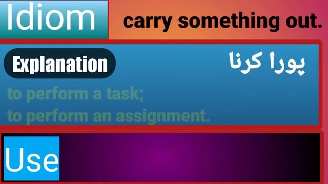 English Idioms