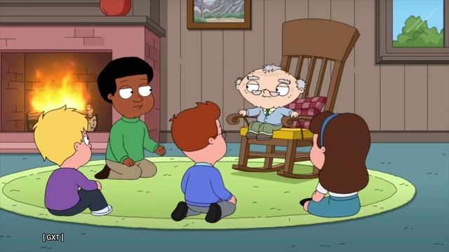 Family Guy - Stewie Griffin got a Back Tattoo. смотреть онлайн