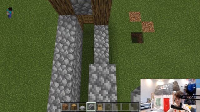Minecraft Windows строю дом за 10 секунд за минуту и за 5 минут смотреть онлайн