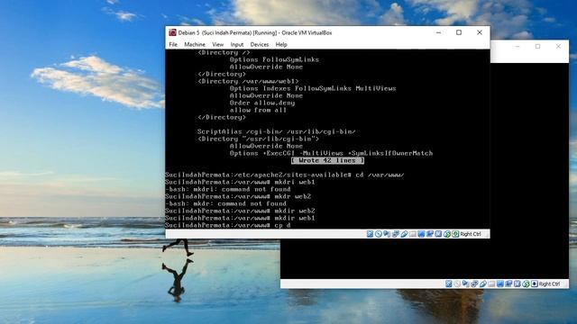 Konfigurasi DNS Server , web server dan proxy server menggunakan virtualbox Debian 5 смотреть онлайн