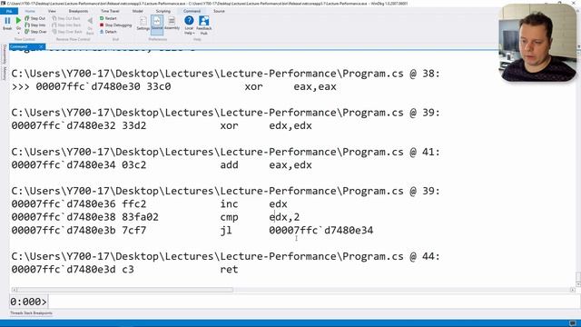 C# JIT Decompilation Tips using WinDBG смотреть онлайн