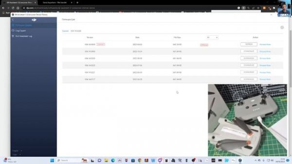 DJI ASSISTANT 2 - PC - FIRMWARE UPLOAD TOOL - (MANY MODELS)
