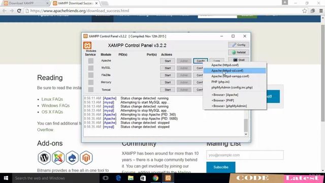 XAMPP apache not start port problem 80 or 443 смотреть онлайн