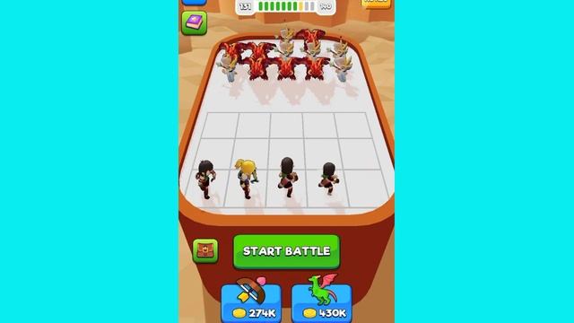 Merge Battle 3D : Dragon Fight #24 - Full - Android Gameplay смотреть онлайн