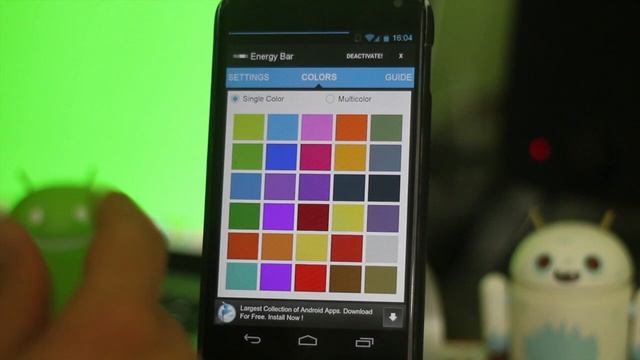 Porcentaje de Batería de manera diferente en Android - The Happy Android смотреть онлайн