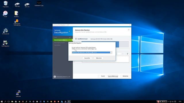 Samsung EVO 850 interne SSD Windows klonen Data Migration смотреть онлайн