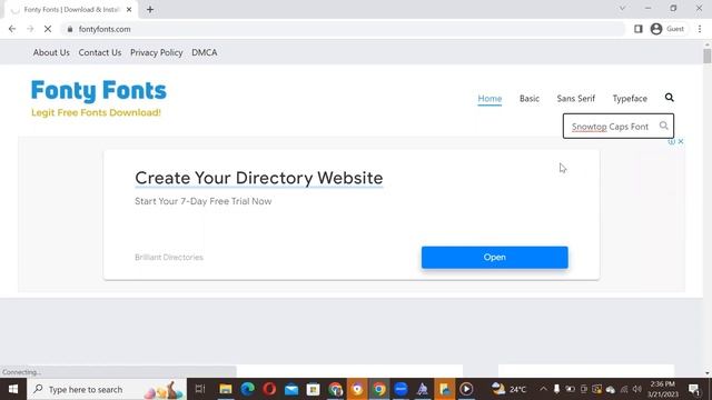 How to Download and install Snowtop Caps Font Free Download in Adobe Photoshop смотреть онлайн