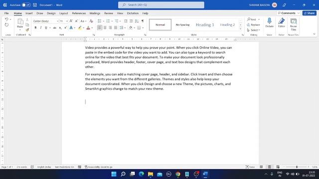 How to Get unlimited sample paragraphs for work | MS WORD | windows 11 смотреть онлайн