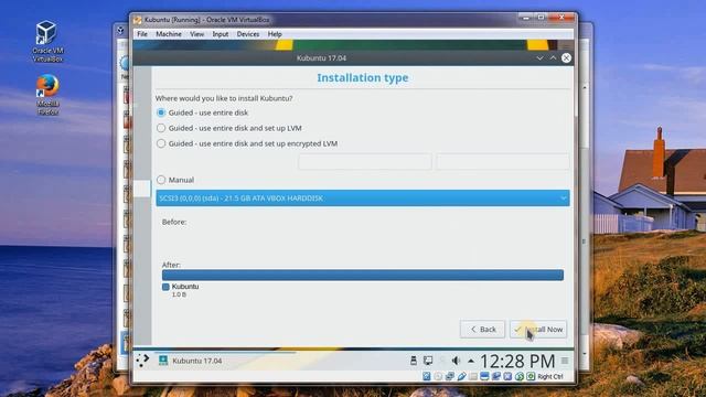 How to install Kubuntu 17.04 x64 via VirtualBox on Windows 7 byVS смотреть онлайн