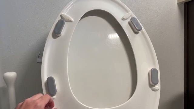 LUXE Bidet 4 piece Universal Toilet Seat Bumper Kit, comes with Strong Adhesive смотреть онлайн