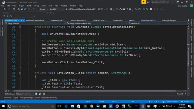 Xamarin Tutorial - xamarin review and creating a new xamarin project in visual studio 2017 смотреть онлайн