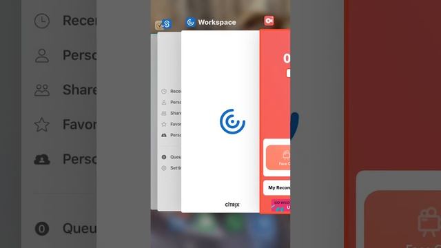 Citrix Workspace SaaS app via iPhone смотреть онлайн
