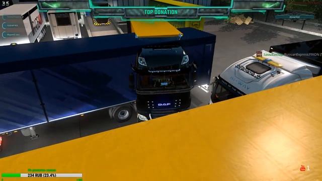 ETS 2 || EU 2 || #34 || Конвой компании Russian Express смотреть онлайн