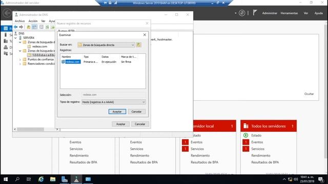 Instalación, Configuración y Comprobación del Servicio DNS en Windows Server 2019 смотреть онлайн