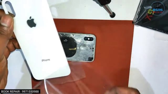 iPhone X Damage Back Glass Replacement Step by step 🔥 Hindi Video смотреть онлайн