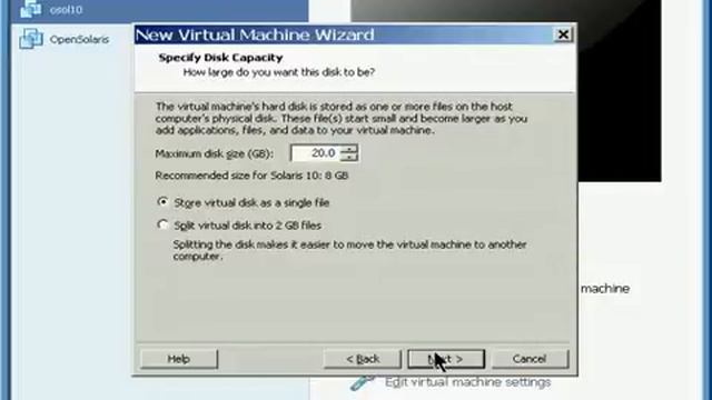 Create VMware Machine for Osol startup смотреть онлайн