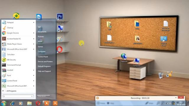 (IN HINDI) How to make a Beautiful Classic 3D Desktop in Windows 7 / XP / 10 (IN HINDI) смотреть онлайн