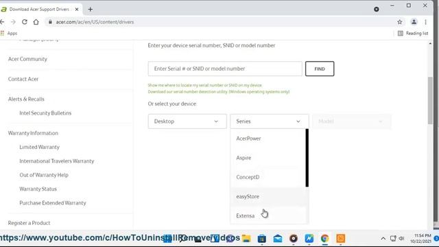 Download Acer Drivers in Windows 10/8/7/Vista/XP смотреть онлайн