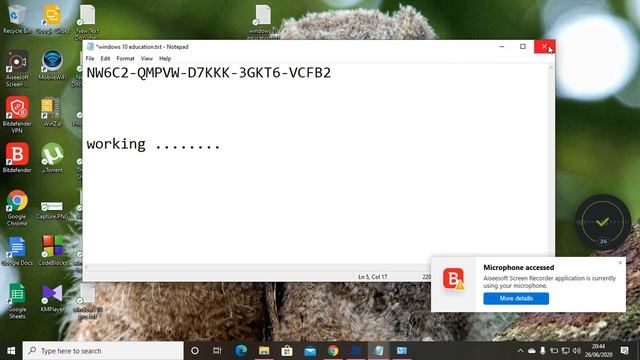 Windows 10 Key (Education)....(REal) смотреть онлайн
