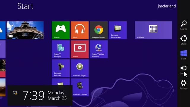 Windows 8: Searching for a file смотреть онлайн