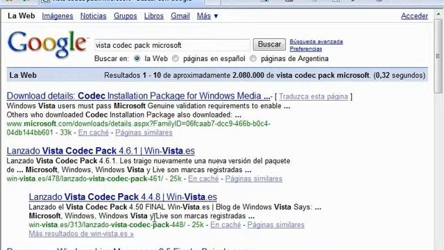 descarga de codecs de audio (windows vista) смотреть онлайн