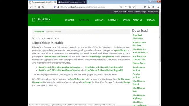 How to install easy Libre Office Portable Apps version смотреть онлайн
