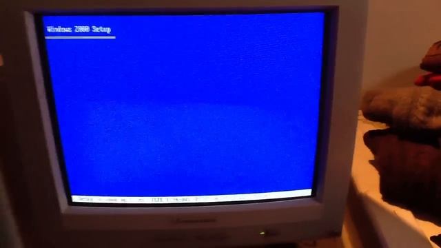 Windows 2000 BSOD During the installation смотреть онлайн