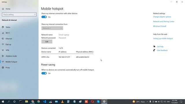 Share Internet | How to enable mobile hotspot on Windows 10 | Urdu | Hindi - Muhammad Umair Ahmad смотреть онлайн
