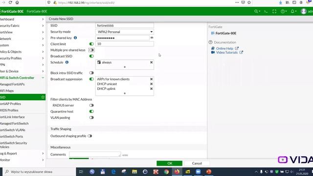 FortiAP - zabezpieczenie ruchu w sieci bezprzewodowej смотреть онлайн