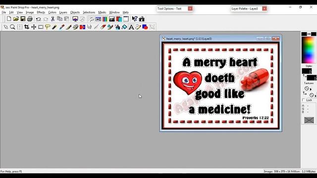 PSP/PaintShop Pro - Outlining text in PSP смотреть онлайн
