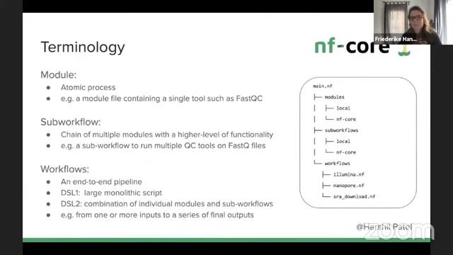 How to use modules in a pipeline (nf-core/bytesize #6a) смотреть онлайн