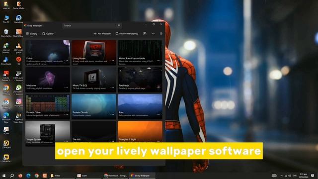 How to downloads & install live wallpapers in windows 10 | English subtitles смотреть онлайн