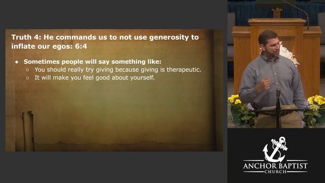 Sermon 37: Giving with Pure Motives: Matthew 6:1-4 смотреть онлайн