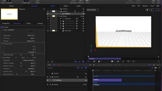 Framing Camera Apple Motion Tutorial смотреть онлайн