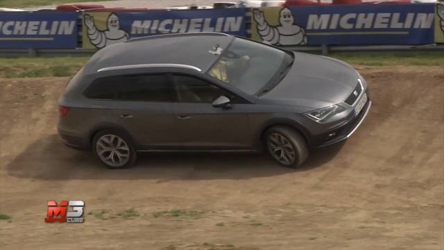 NEW SEAT LEON X-PERIENCE 2015 - FIRST TEST DRIVE OFF ROAD смотреть онлайн