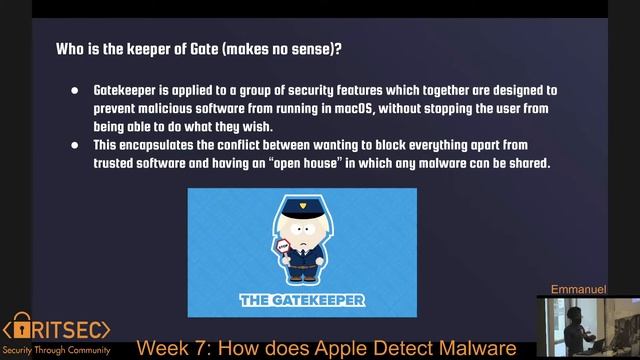 Understanding how Apple Deals with Malware Emmanuel смотреть онлайн