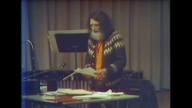 Jackson Mac Low, 1975, "32nd Light Poem: In Memoriam Paul Blackburn" —The Poetry Center смотреть онлайн