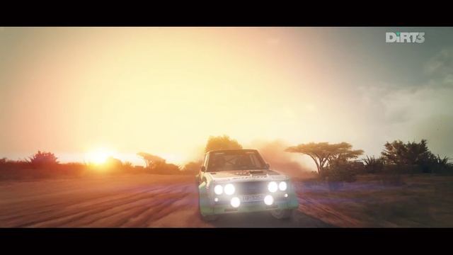 DiRT 3 KENYA, MWANDA REPLAY 1m43s - FIAT 131 ABARTH смотреть онлайн
