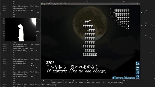 I hacked Higurashi to play Bad Apple 【ひぐらし Bad Apple!!】 смотреть онлайн