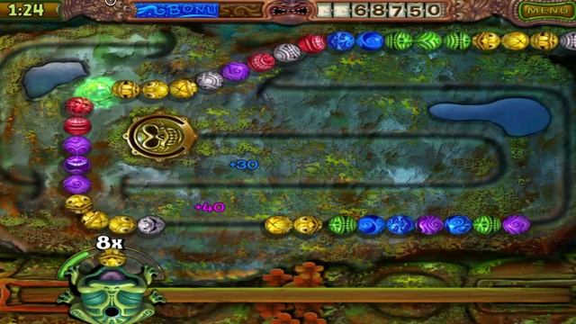 Zuma's Revenge! - Challenge (Extra Medium) Jackal Jam - Level 8 смотреть онлайн