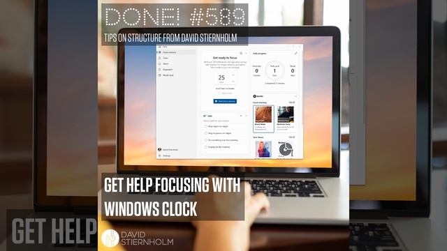 Get help focusing with Windows Clock смотреть онлайн
