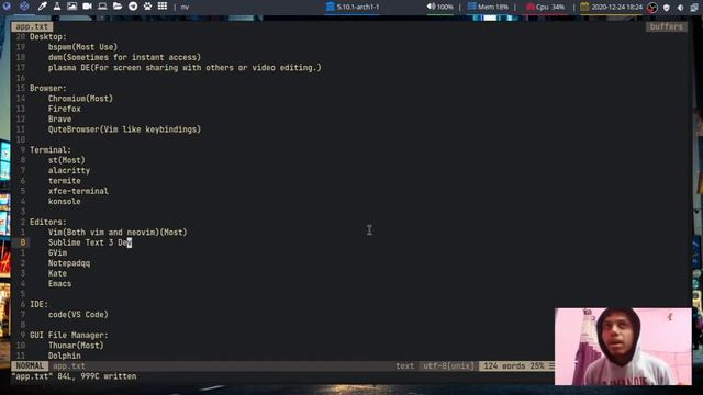 Apps that I use | Linux | Linux Apps | смотреть онлайн