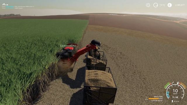 FINALIZANDO DE ENCHER OS ULTIMOS TRANSBORDOS PARA VENDER A CANA | Farming Simulator 19 смотреть онлайн