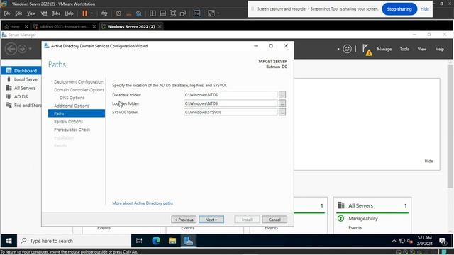 Windows Server 2022 - Active Directory domain controller setup смотреть онлайн