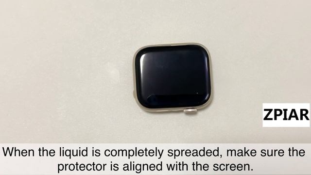 Zpiar Apple Watch Series 7 Tempered Glass Screen Protector Installation Video смотреть онлайн