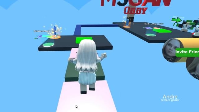 Jugando JUEGOS de muñeca M3GAN 😱 en ROBLOX Momentos divertidos en CART RIDE de la muñeca Megan смотреть онлайн