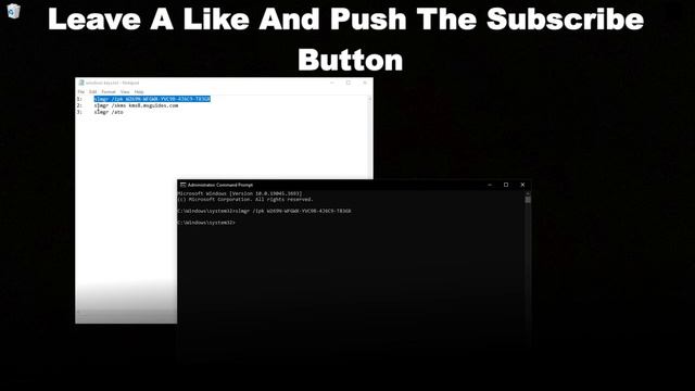 How to activate windows from cmd #windows #cmd #windowsactivate #license #key #licensekey #tutorial смотреть онлайн