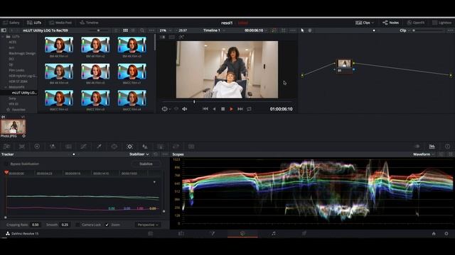 How to Get Smooth Handheld Footage in Davinci Resolve! смотреть онлайн