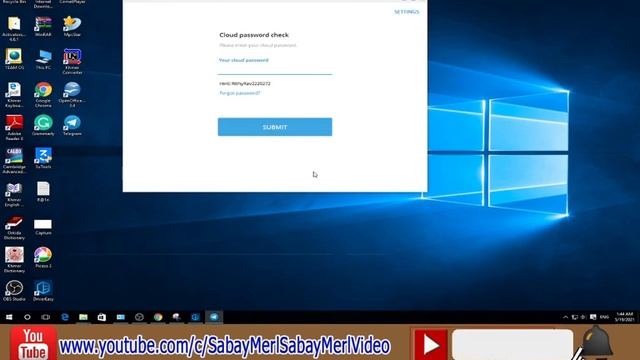 How to download Telegram and install on windows 10 64bit| របៀបទាញយកកម្មវិធីTelegram និងការដំឡើង។ смотреть онлайн