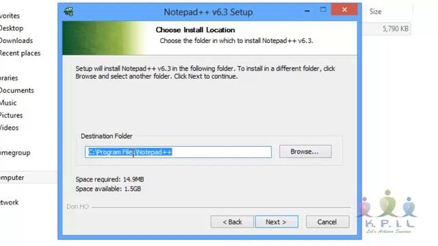 How To install program in windows 8 Demo Video Kalyani Education смотреть онлайн